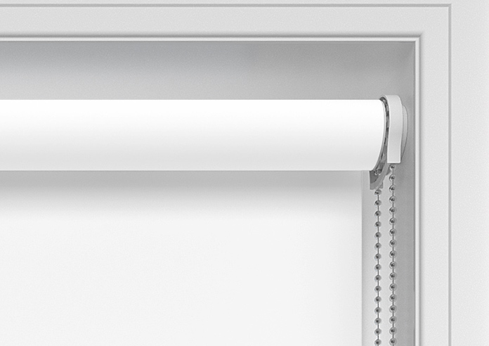 Verona (Blackout), Pure White - Twist&Fit Roller Blind - Image 11